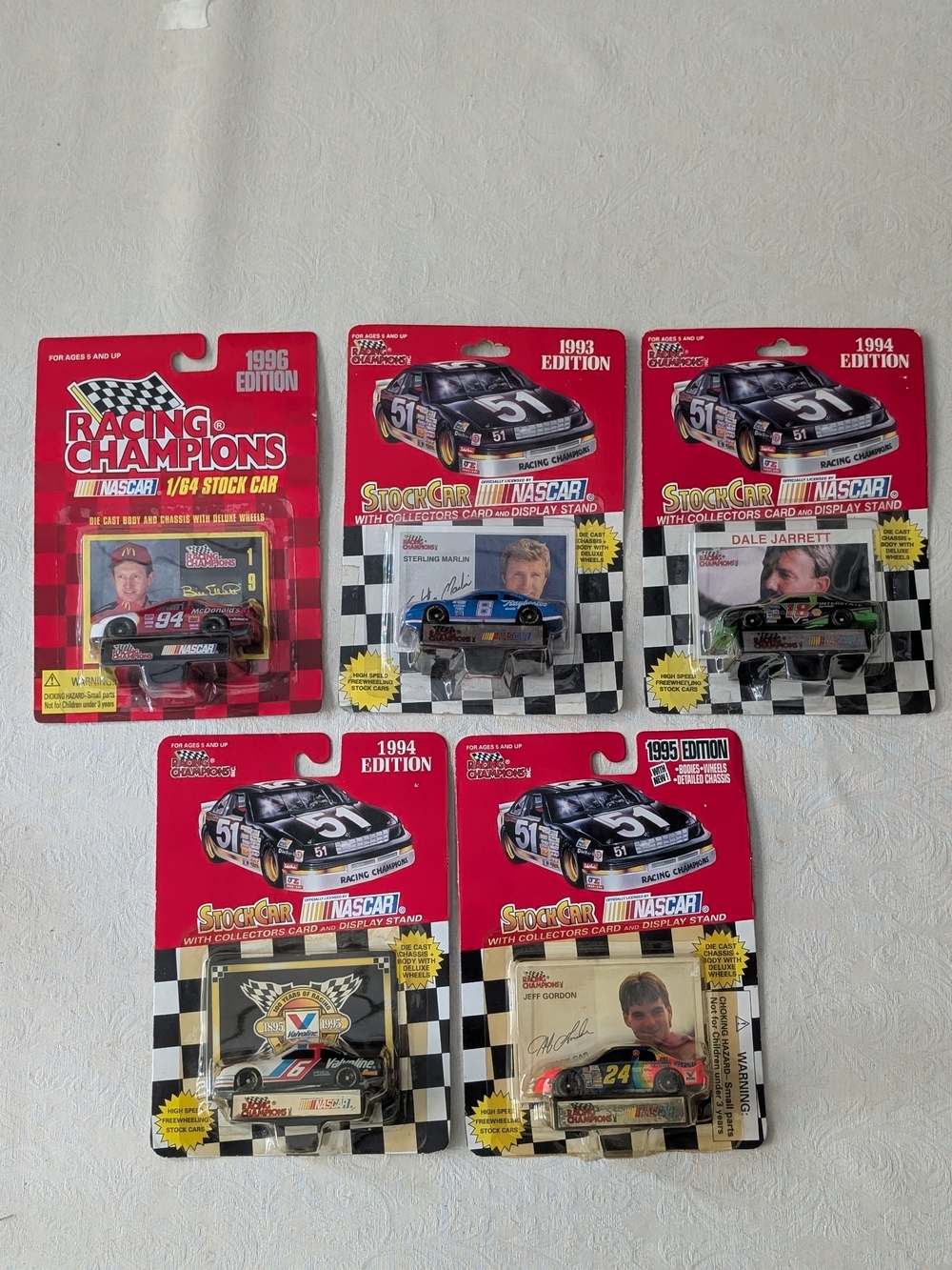 NASCAR Die-Cast Stock Cars - Assorted Colors